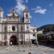 Church in Tegucigalpa, capital of Honduras.